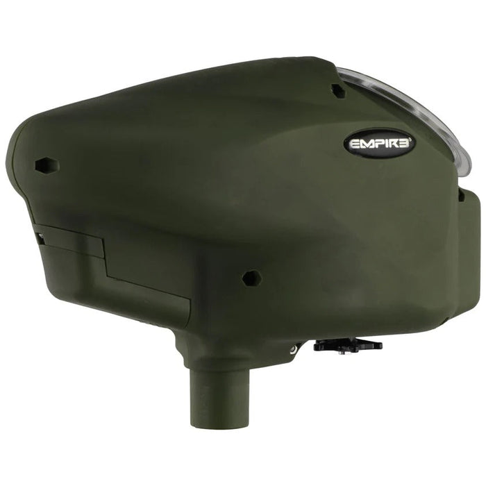 Empire Halo Too With Rip Drive Paintball Hopper - Olive