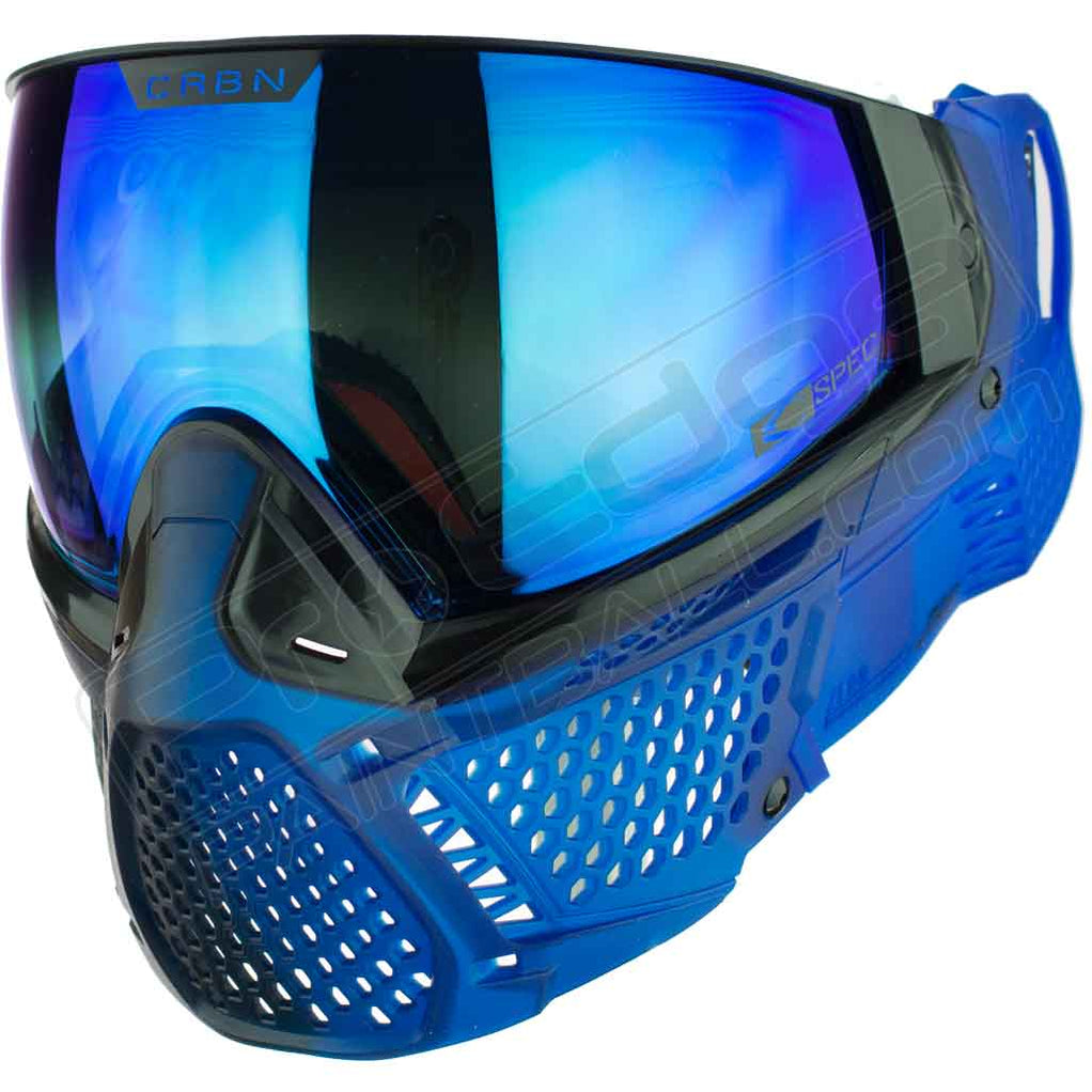 Carbon Zero Pro Fade Indigo Mask Less Coverage — Pro Edge Paintball