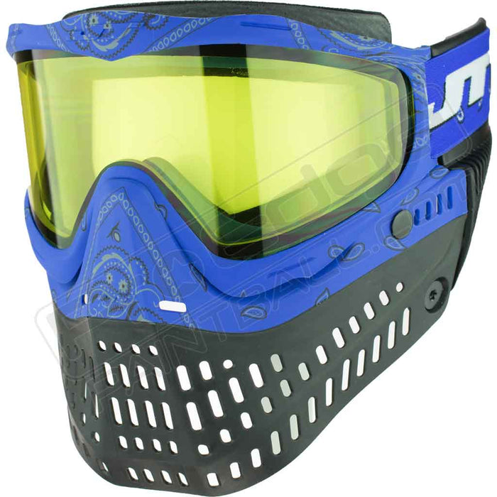 JT ProFlex Bandana Goggle Red w Lava and Clear Lens
