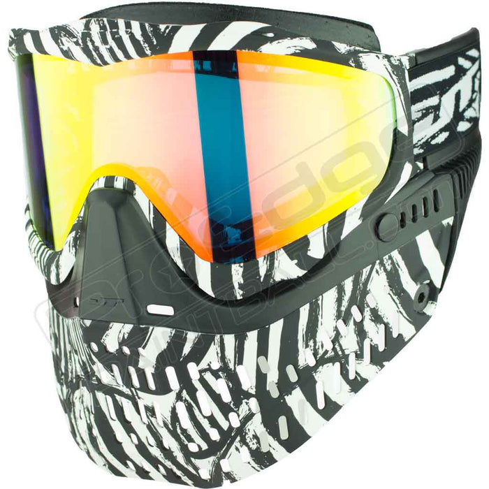 JT Proflex Paintball Mask - Zebra SE - Choose Lens Color (SKU 7630)