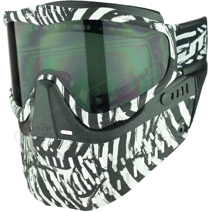 JT Proflex Paintball Mask - Zebra SE - Choose Lens Color (SKU 7630)