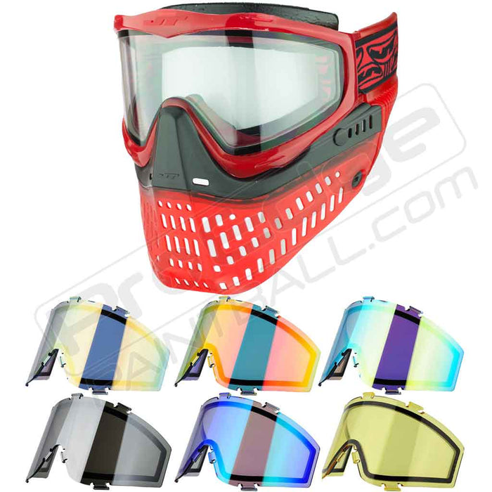 JT Proflex Paintball Mask - Ice Red - Choose Lens Color (SKU 7644) (SK —  Pro Edge Paintball