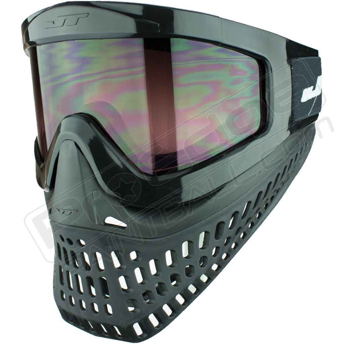 JT Proflex X Paintball Mask - Black - Choose Lens Color (SKU 2126)