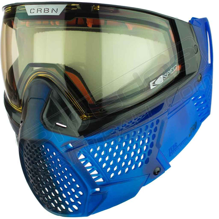 indigo goggles Carbon Zero Pro Fade Indigo Mask More Coverage — Pro Edge Paintball
