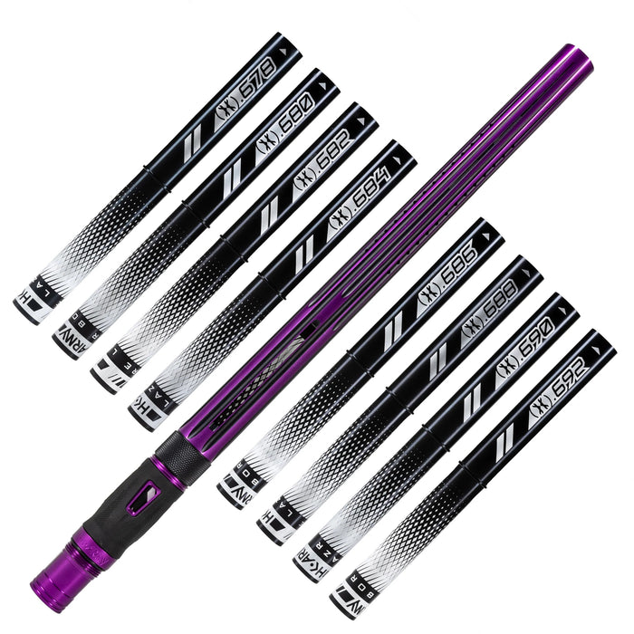 HK LAZR Elite Nova Barrel Kit - Dust Purple Black - Black Inserts - Cocker Threads