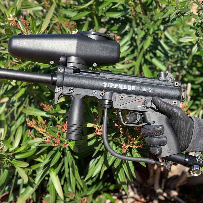 Tippmann A5 Paintball Gun with  Response Trigger Kit