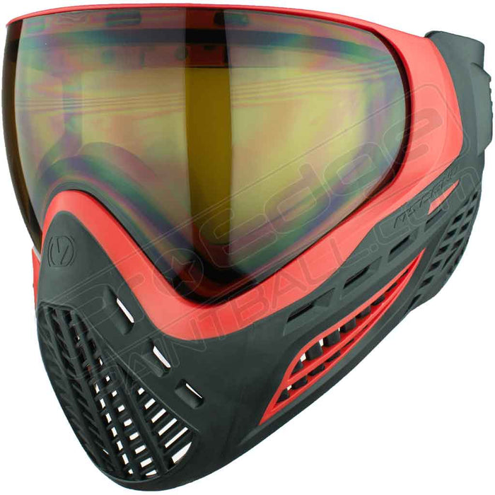 Virtue VIO Ascend Paintball Mask - Red Smoke - Choose Lens Color (SKU 3496)