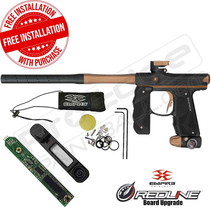 Empire Mini GS Paintball Marker with Redline OLED Board Upgrade **Installed**