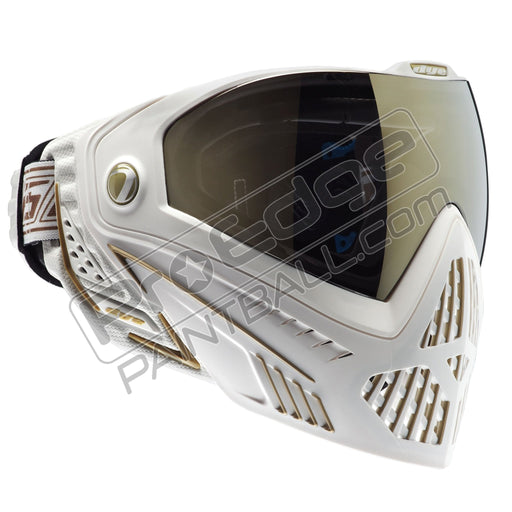 Dye I5 Paintball Mask-White/Gold - Pro Edge Paintball