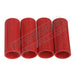 Eclipse Shaft FL Rubber Barrel Sleeve x 4 Red - Pro Edge Paintball