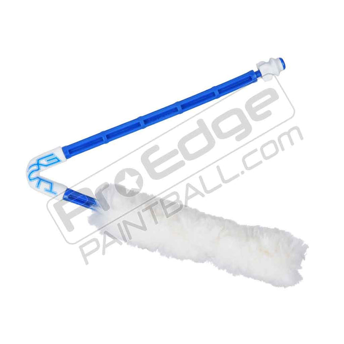 Exalt Barrel Maid- Arctic White/Blue - Pro Edge Paintball