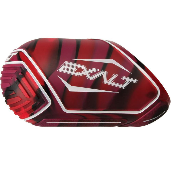 Exalt Tank Cover - Red Swirl - Pro Edge Paintball