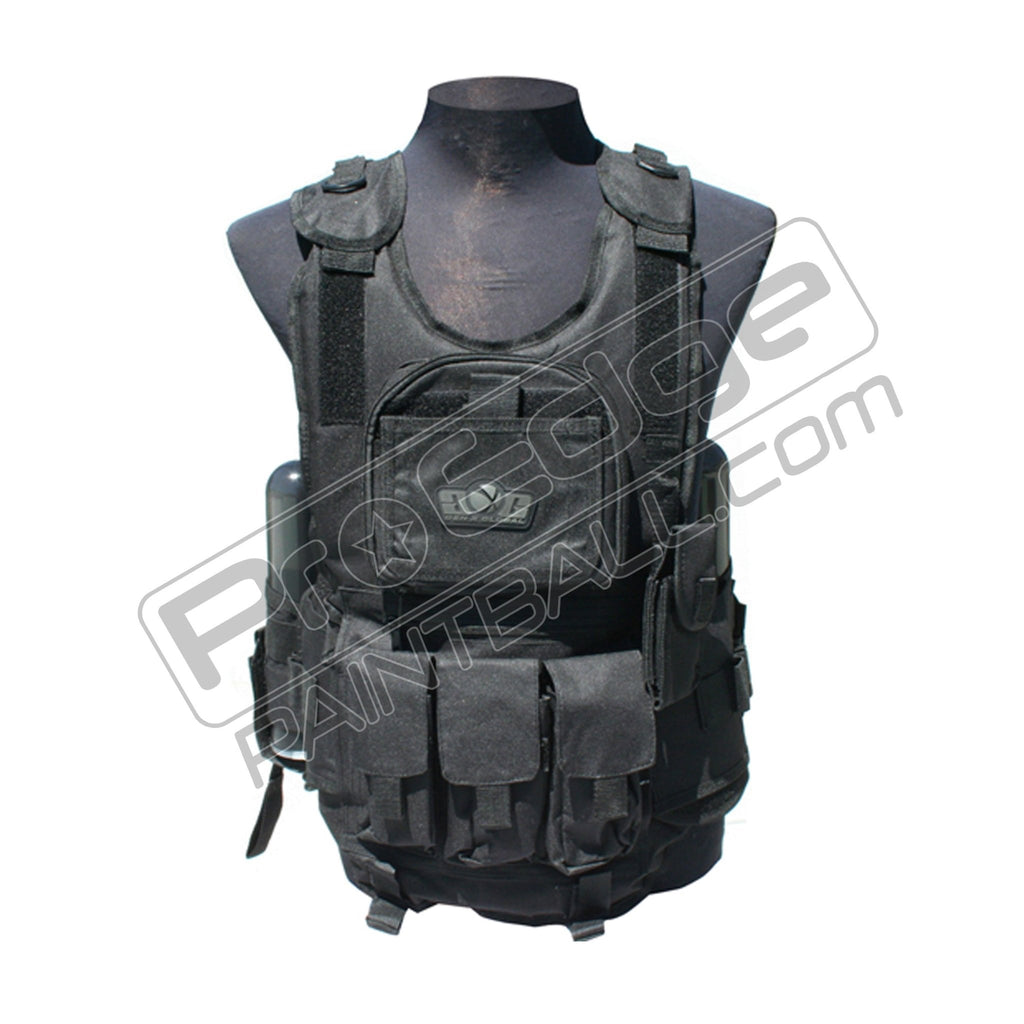 Gen X Global Tactical Vest Paintball Harness - Black (SKU 1358