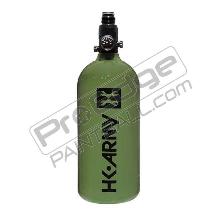 HK ARMY ALUMINUM AIR SYSTEM - 48/3000 - OLIVE - NOT FILLED - Pro Edge Paintball