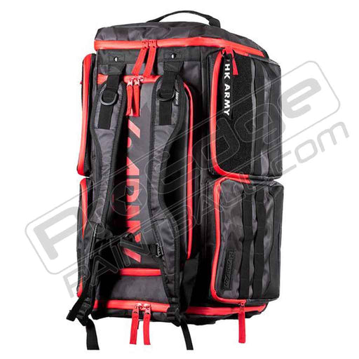 HK Army Expand Back Pack - Shroud Black Red - Pro Edge Paintball