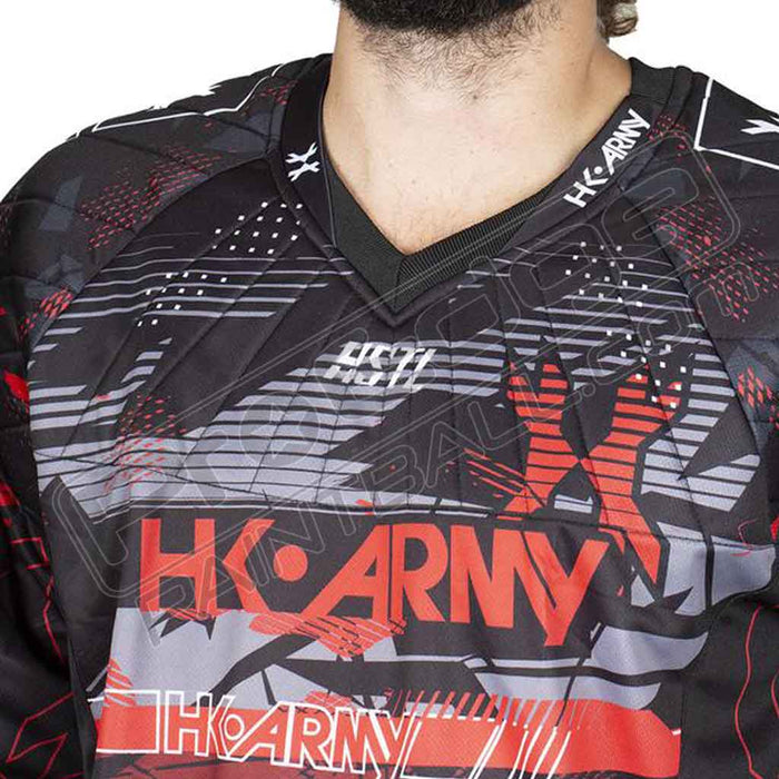 HK Army HSTL Line Jersey Lava Red/Black - Main Image