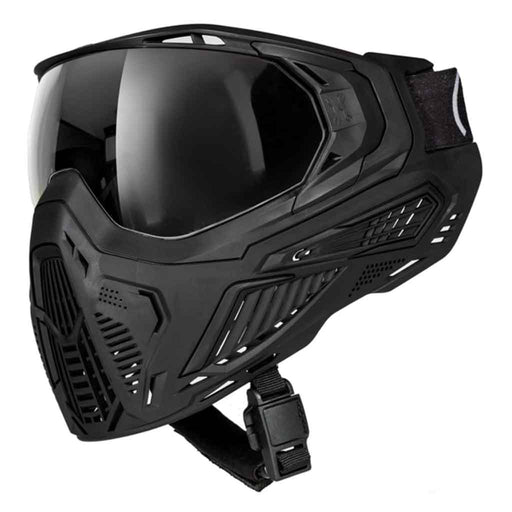 HK Army SLR Goggle - Midnight (Black/Black) Smoke Lens - Pro Edge Paintball