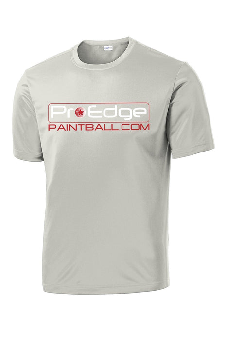 Pro Edge Logo Silver // Dri-Fit Performance - Pro Edge Paintball