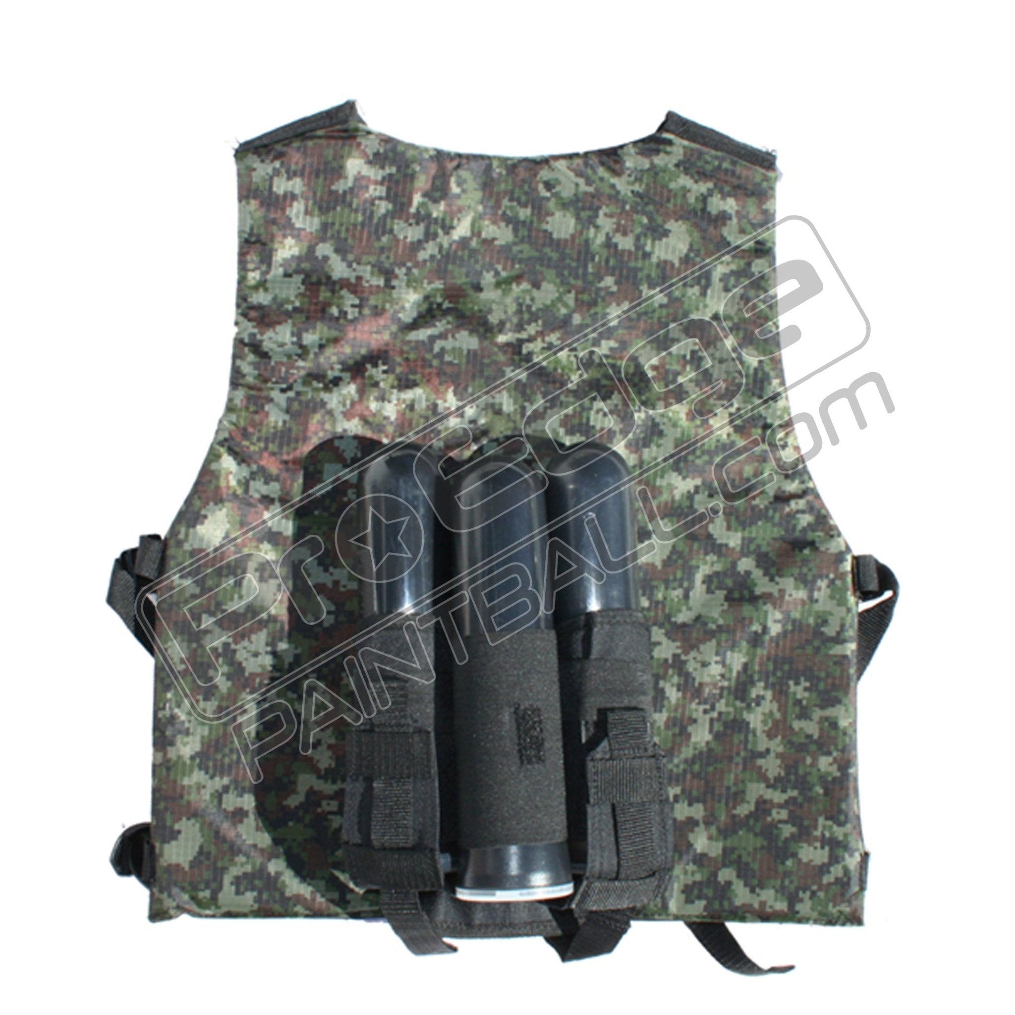 Deluxe Camo Slam Pack 4+5 Paintball – Imbracatura Da 4 Pod Con 5 Cialde INCLUSE
