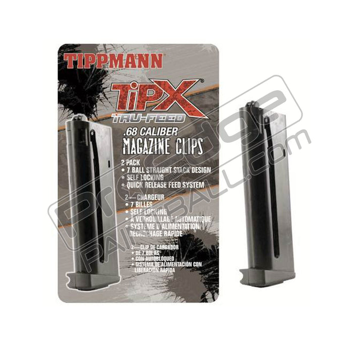 Tippmann TPX Pistol 2 Pack Tru-Feed Magazine Clips - Pro Edge Paintball