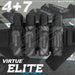 Virtue Elite Pack 4+7 - Graphic Black - Pro Edge Paintball