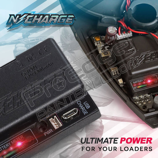 Virtue N Charge Rechargeable Battery for all Spire and Rotor - Pro Edge Paintball