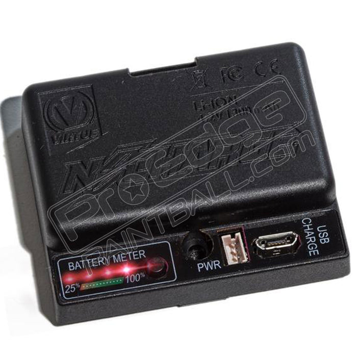 Virtue N Charge Rechargeable Battery for all Spire and Rotor - Pro Edge Paintball