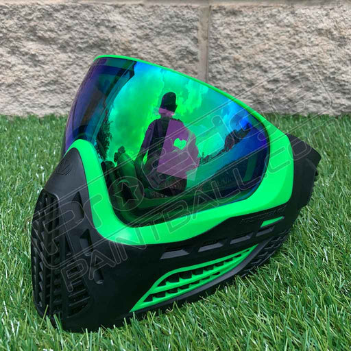 Virtue VIO Ascend Thermal Paintball Goggle - Lime Emerald - Pro Edge Paintball